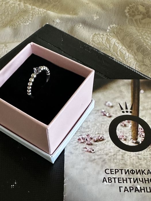 Сребърен пръстен Pandora