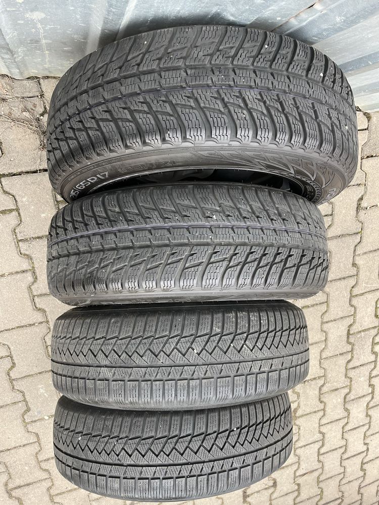 Jante aliaj 5x112mm anvelope 215/65 R17 VW, Skoda, Seat, Audi,Mercedes