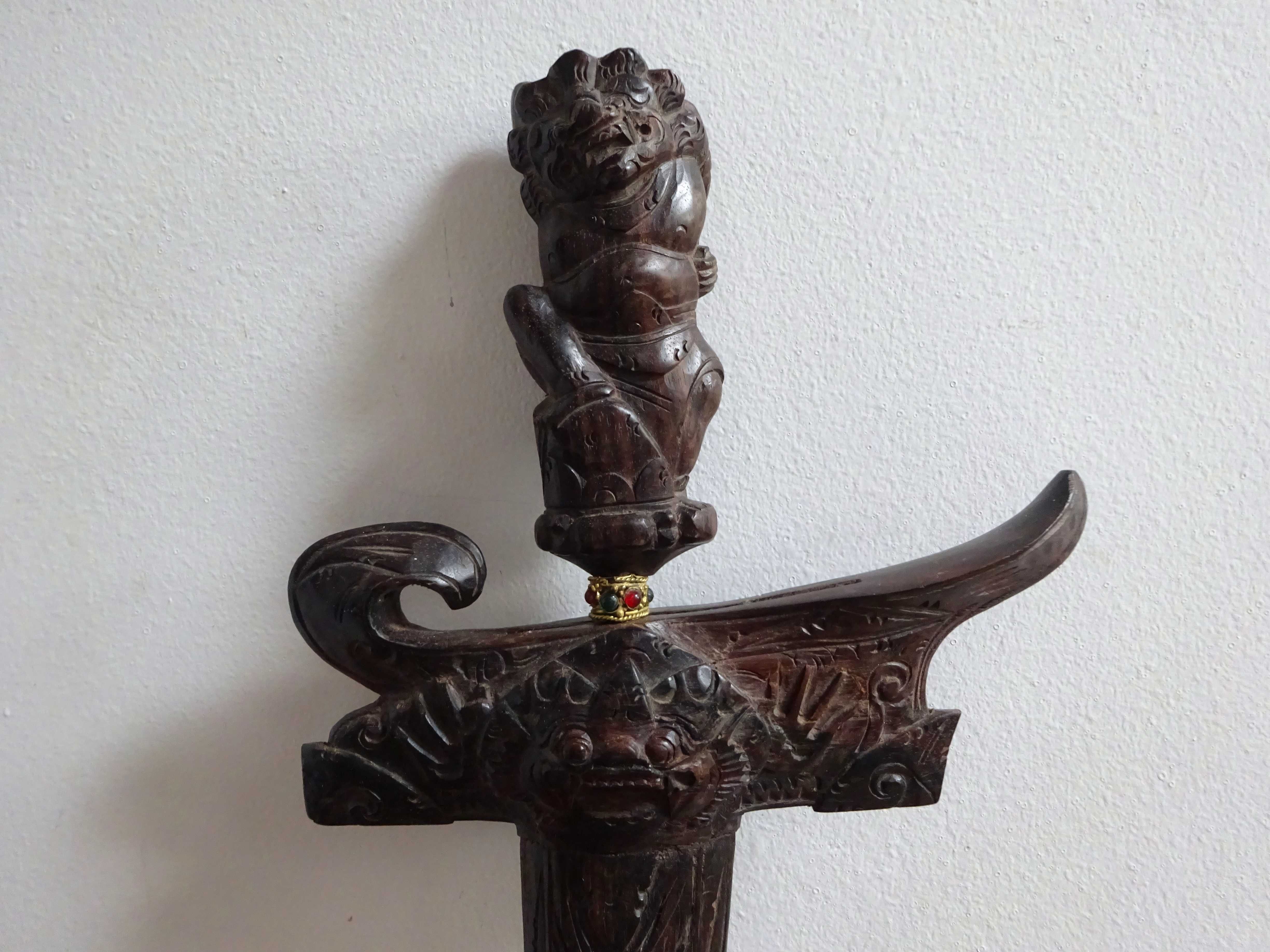 Pumnal Kris Barong traditional hindus | secol 19 | RAR