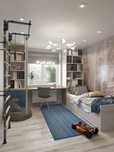 Interyer dizayn, rabochka, render, arzon narx - sifatli dizayn