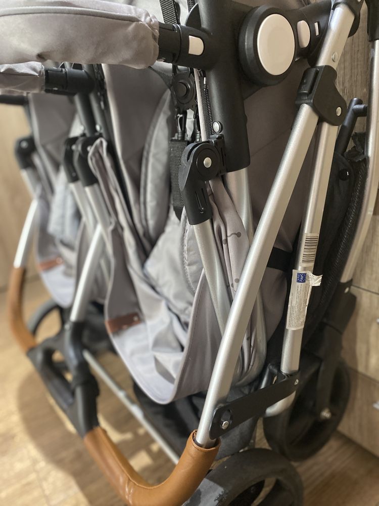 Количка за близнаци Chipolino duo smart
