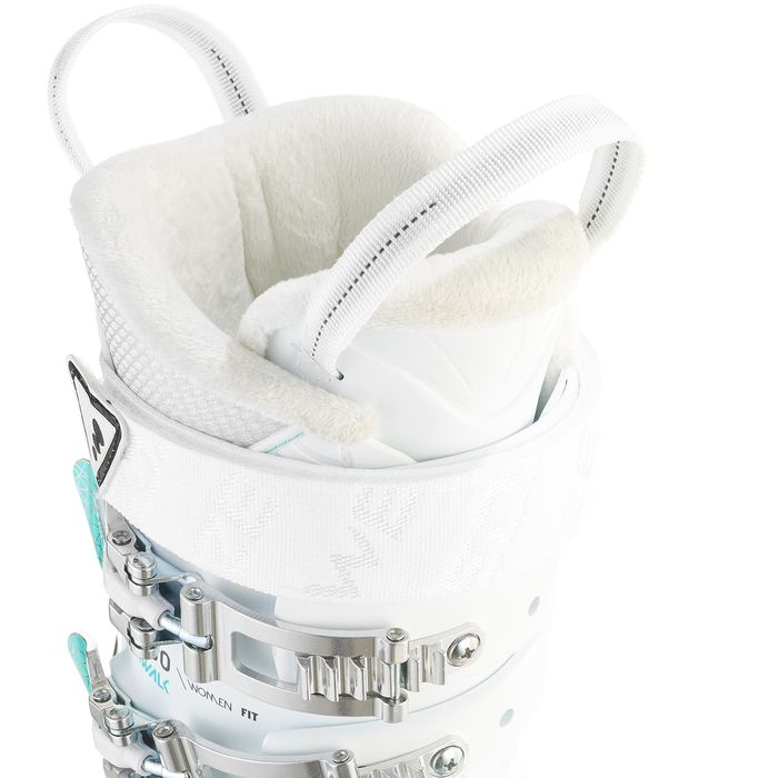 Clăpari Schi Wid 500 Alb Damă - 23,5 - produs resigilat Decathlon