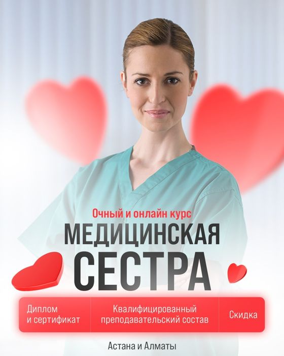 Курсы медсестры в Астане