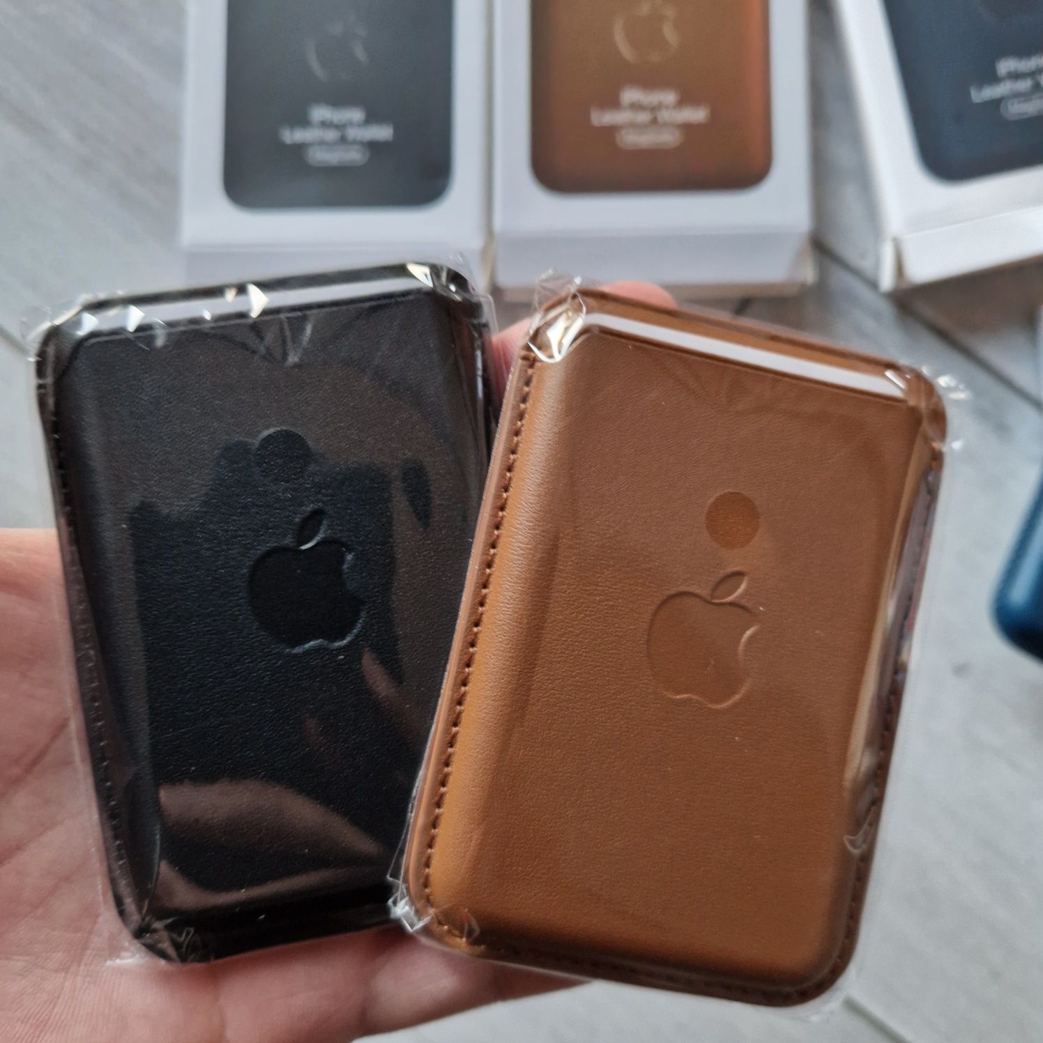 Apple iPhone Leather Wallet Magsafe