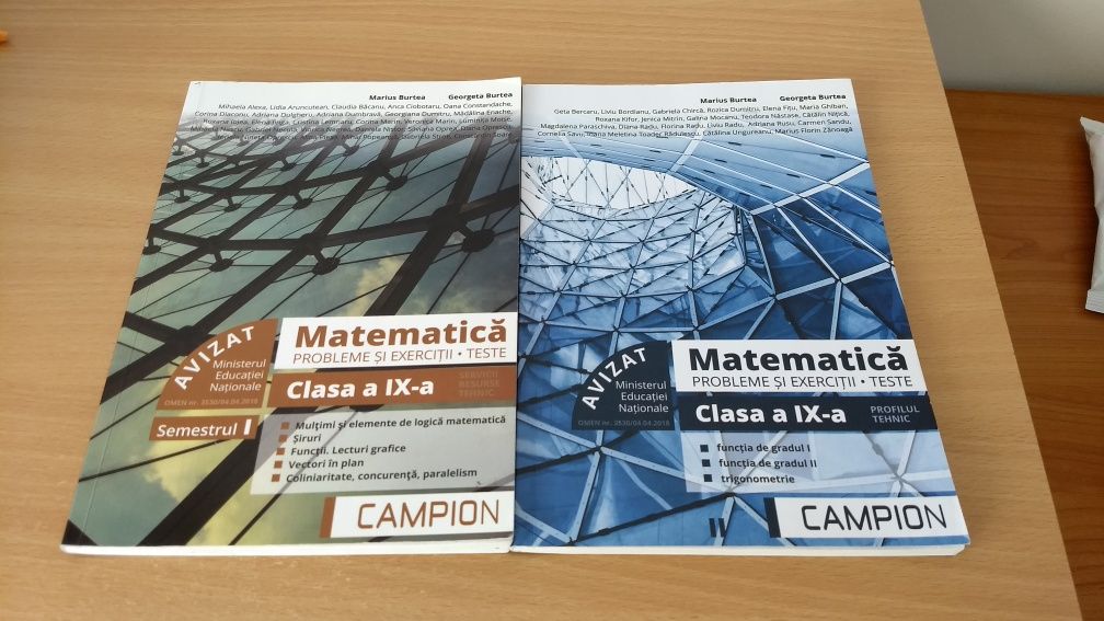 Culegere matematica clasa 9