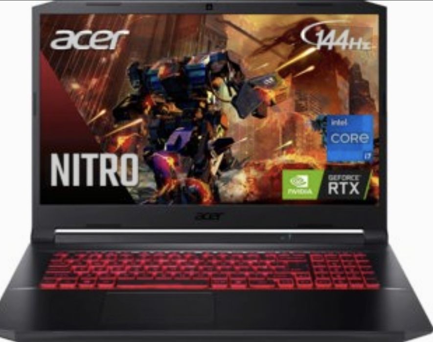 Acer Nitro 17 Gaming Laptop – i7 / RTX 3050 / 16GB RAM