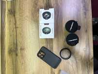 Линзы/обьектив и чехол freewell на iphone 15pro