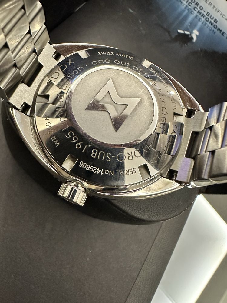 Edox hydro - sub limited edition