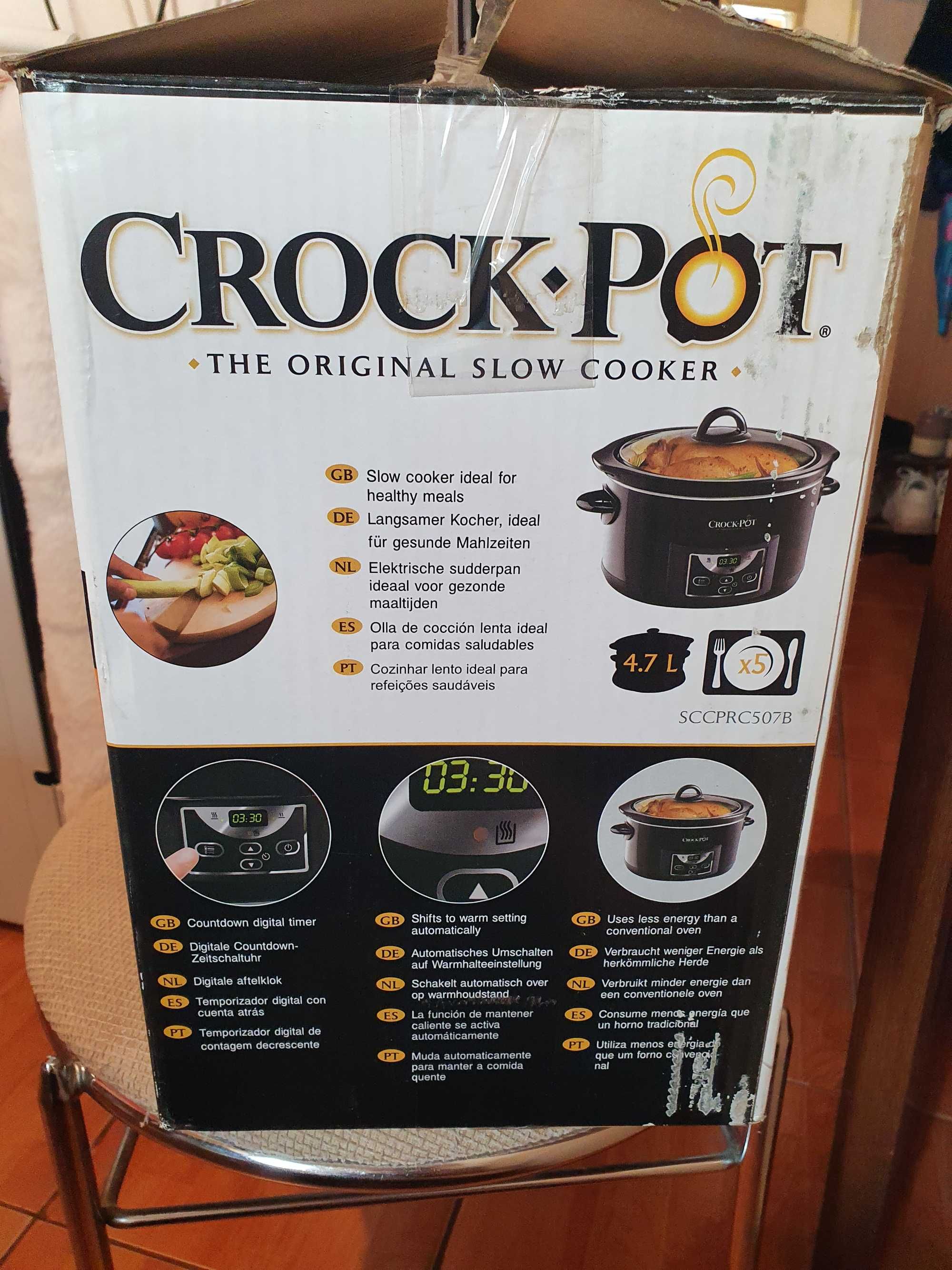 Slow Cooker Crock Pot 4,7 L