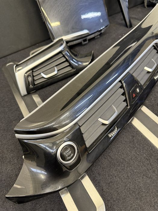 Set ornamente trim piano black BMW G30 G31
