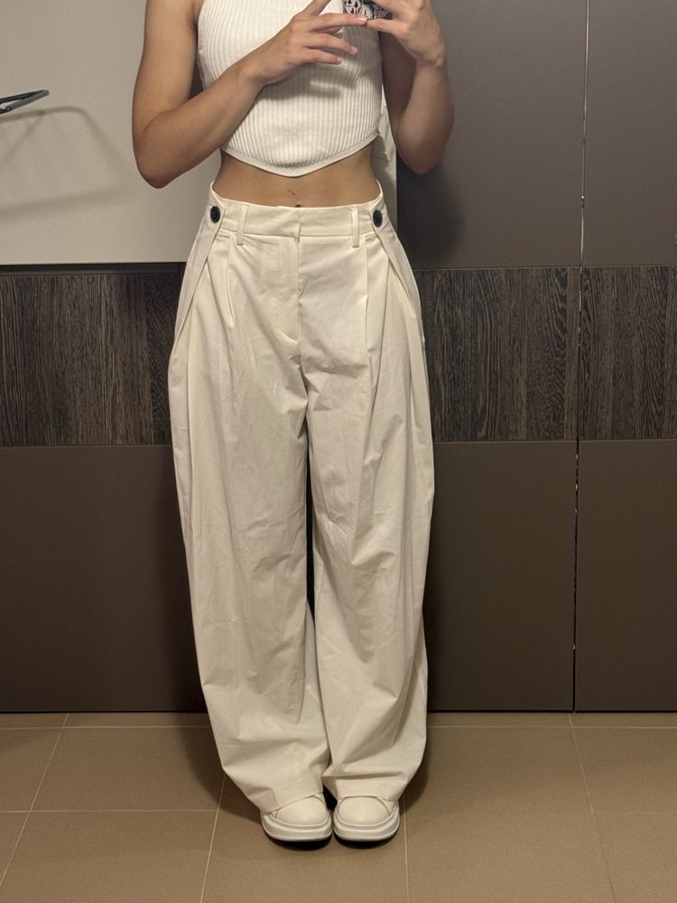 Wide leg панталон (Bershka)
