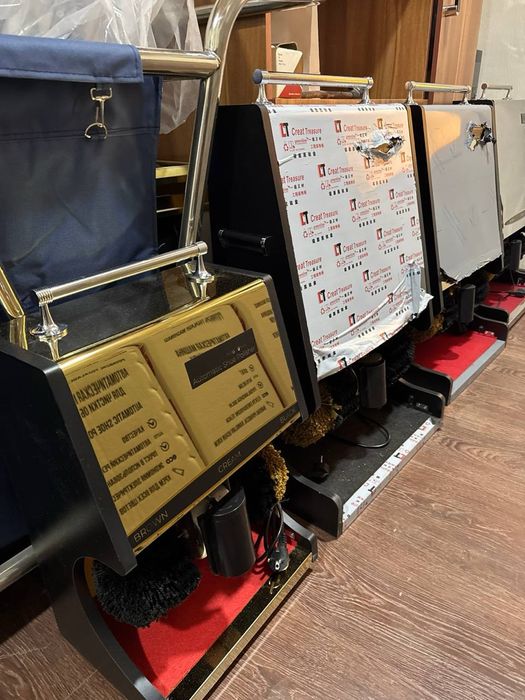 Oyoq kiyim tozalovchi mashina