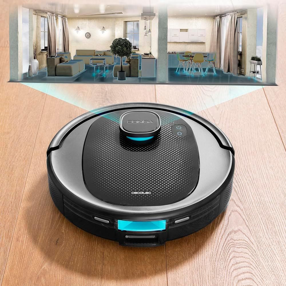 Aspirator robot Conga 7490 laser mop 4in1 3000Pa WiFi | 085953
