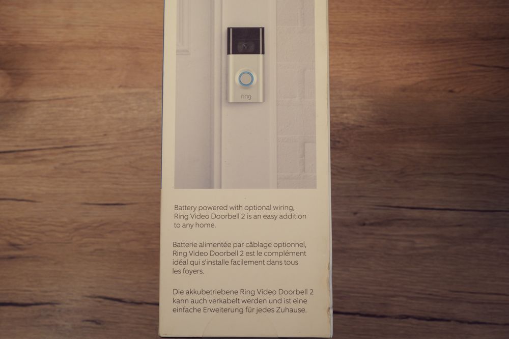 Ring Video Doorbell 2 Sigilat NOU video interfon sonerie Wifi casa