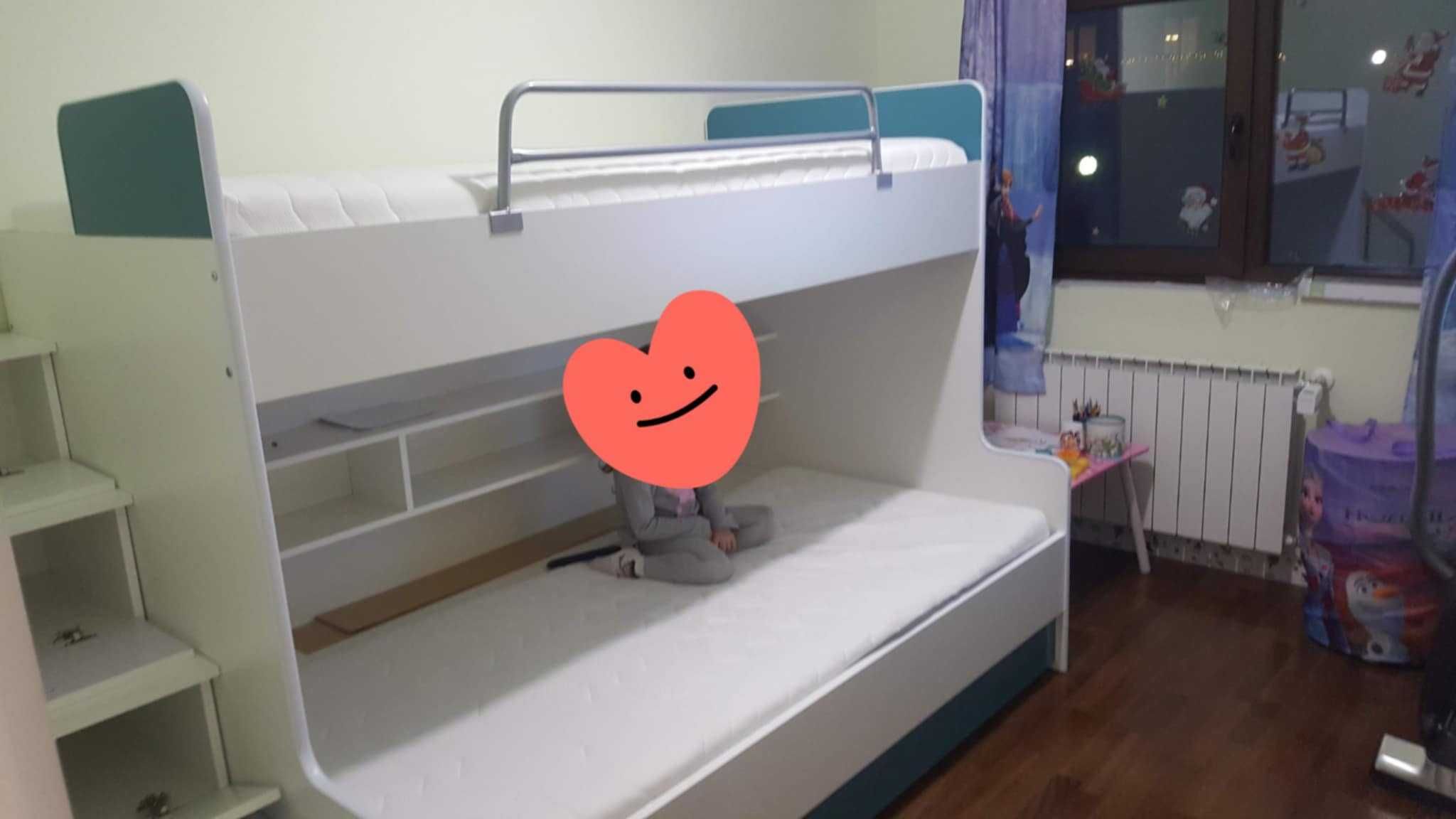 Двуетажно детско легло