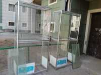 стеклянные стеложи  со стеклянными полками