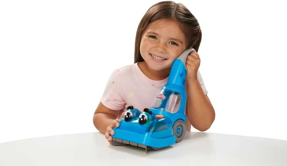 Комплект Play Doh Zoom Zoom детска прахосмукачка с мек пластелин