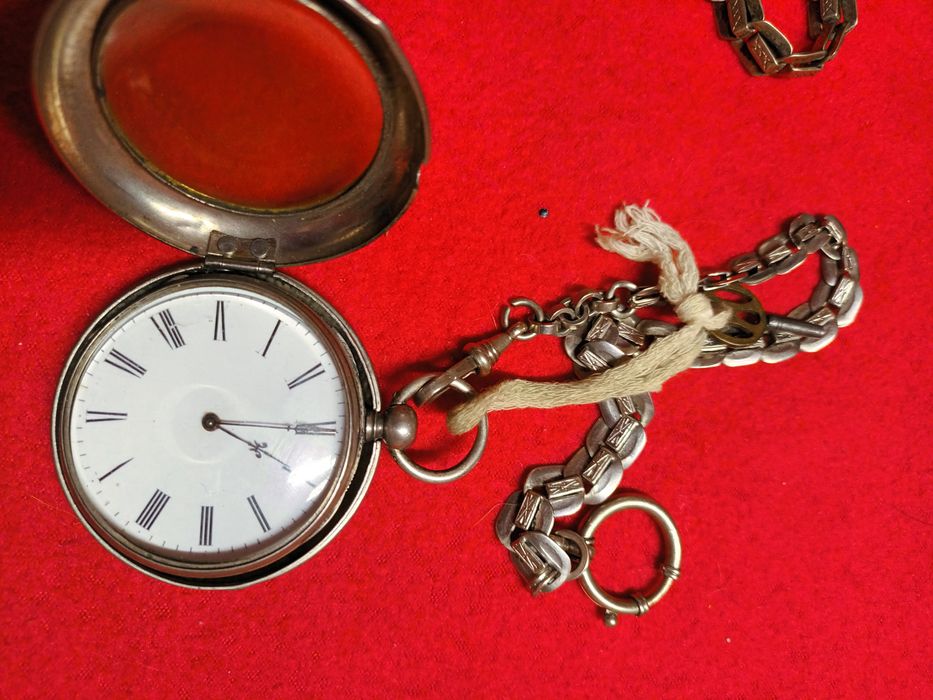 Ceasuri argint  de buzunar