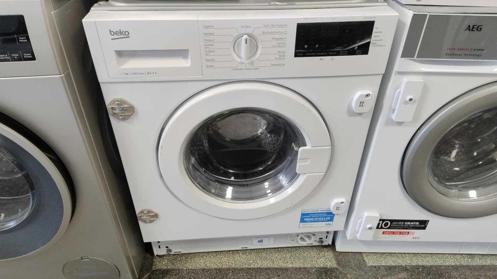 A+++ Пералня машина за вграждане BEKO-БЕКО 7 кг 1400 об/мин GentleCare