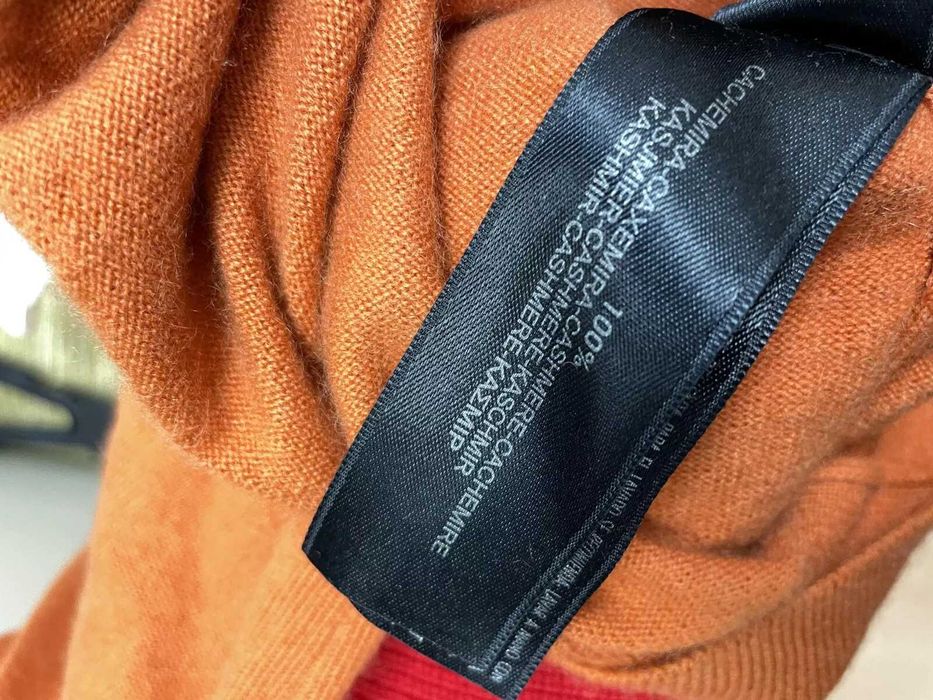 MASSIMO DUTTI размер XL мъжки кашмирен пуловер 100% КАШМИР