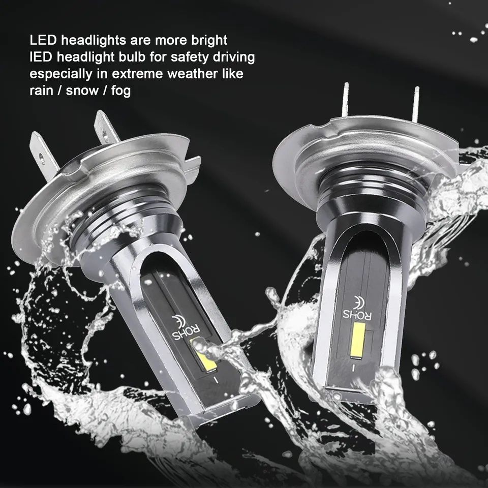 Bec led H7 alb rece