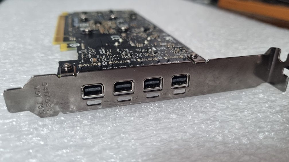 Placa Video nVidia Quadro P620 2GB GDDR5 128-bit, 4x mini DP