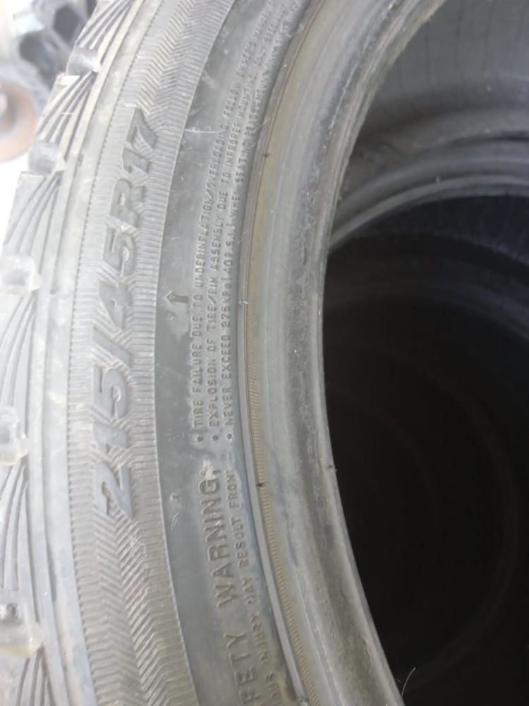 Резина зимние 215/45R17