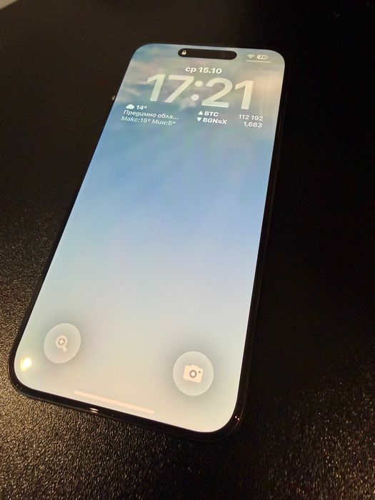 iPhone 15 Pro Max Black Titanium (Черен), като нов