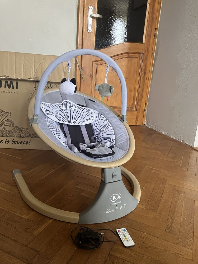 Kinderkraft Lumi baby bouncer бебешки шезлонг