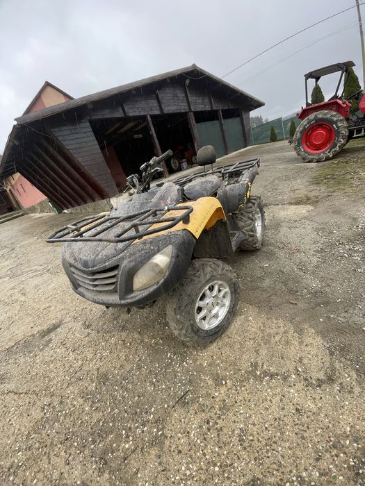 Atv dinli 700cc defect (lipsesc piese) partea de electric si nu numai