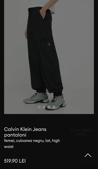 Pantaloni tehnici Calvin Klein originali L