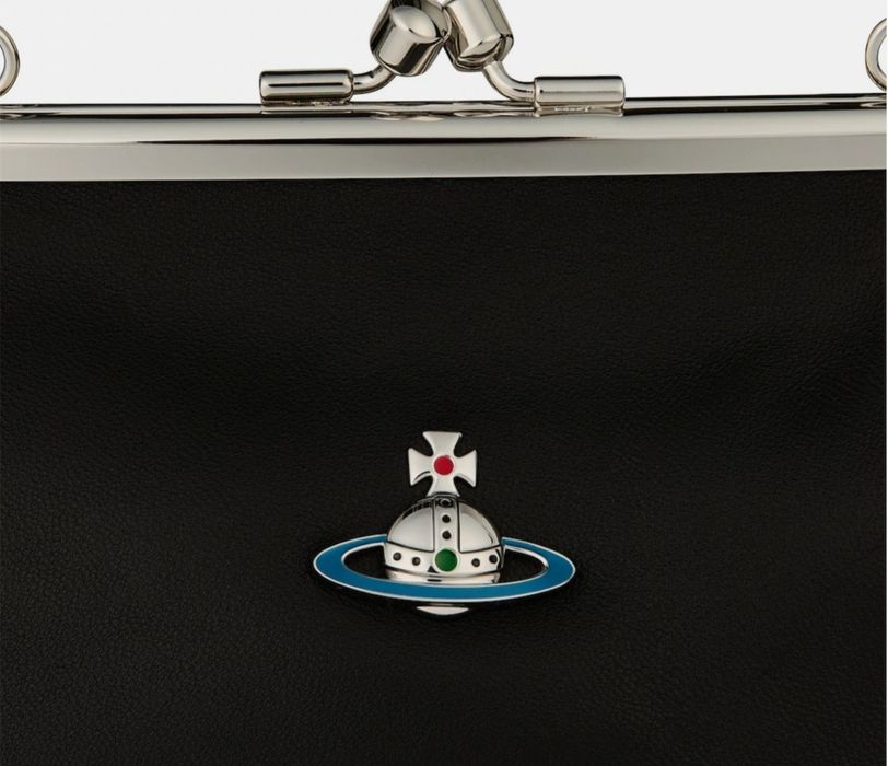 Дамска кожена мини чанта Vivienne Westwood Granny Frame Purse Bag