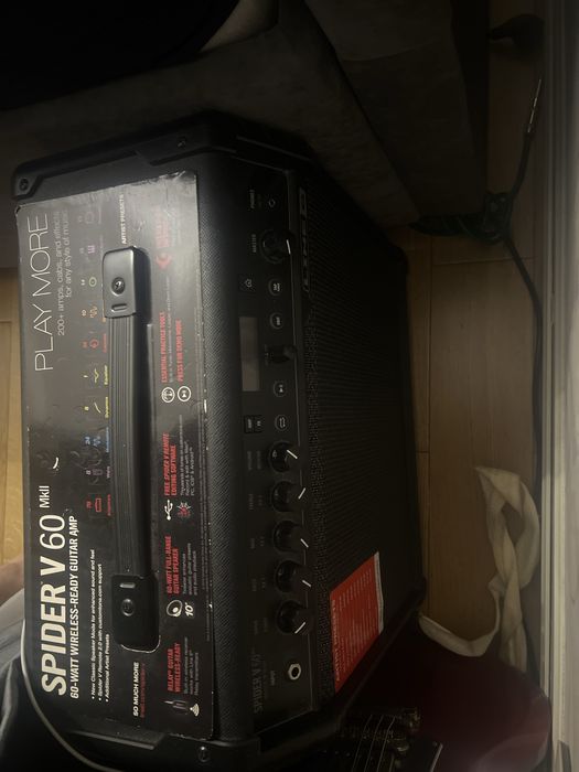 spider v 60 mkii 60w combo guitar amp