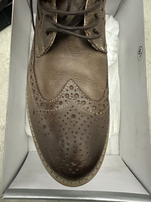 Мъжки обувки, естествена кожа. Номер 40,5.