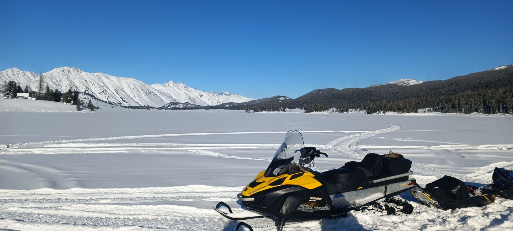 Снегоход BRP scandik 600 e-tec