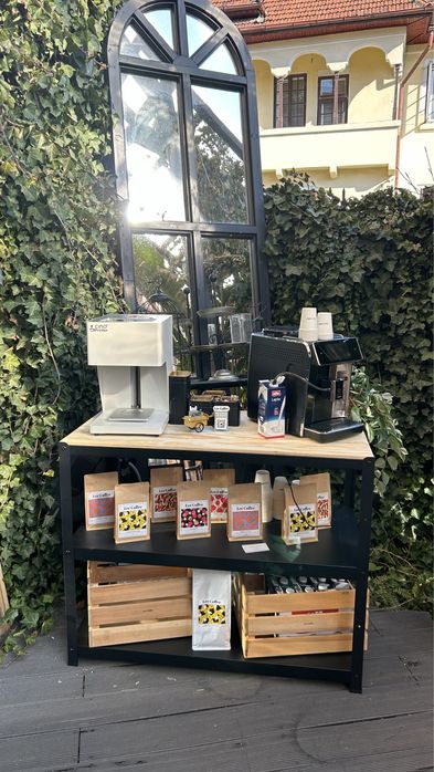 Bar mobil cafea, corporate coffee, barista nunta, cafea specialitate