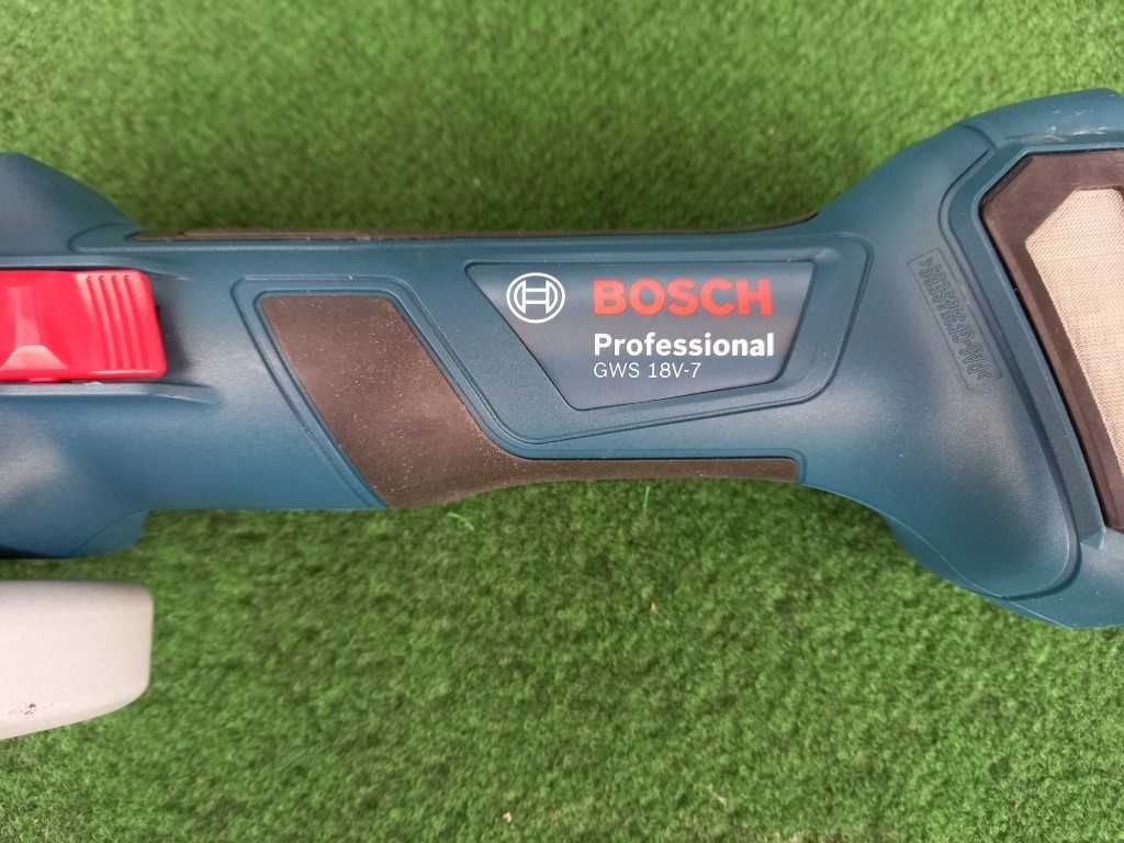 Bosch Professional GWS 18V-7 - 125 - акумулаторен безчетков ъглошлайф