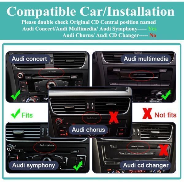 AUDI A4 B8, 2008-2016 - 10.25'' Навигация  Андроид Ауди А4, 10119