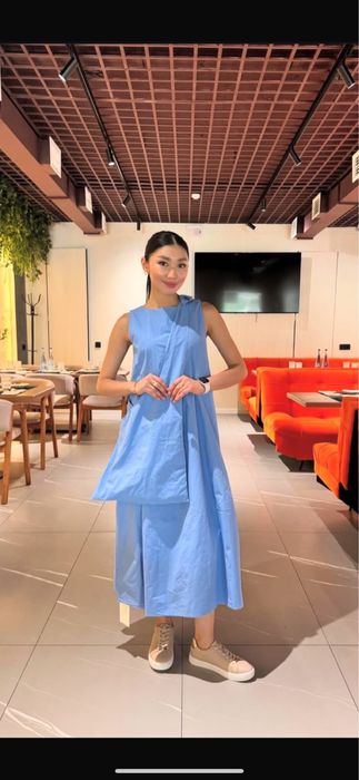 Платье сарафан с сумкой