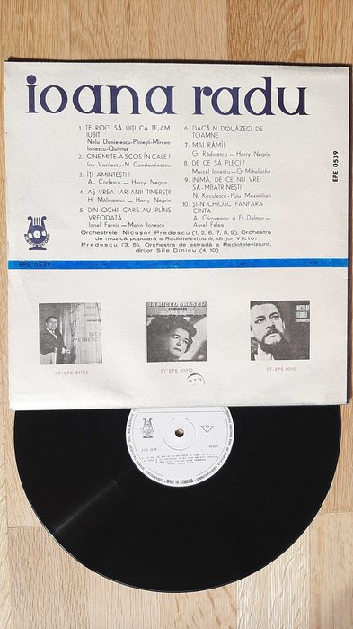 Viniluri muzica romaneasca: romante, LP, Electrecord, aproape noi