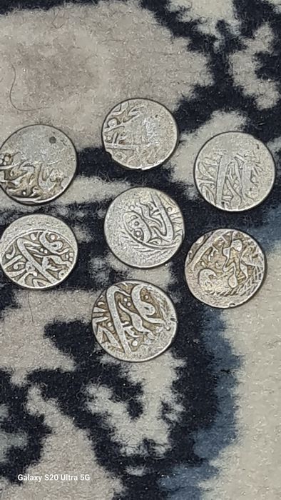 Buxoro amirligi kumush tangalari