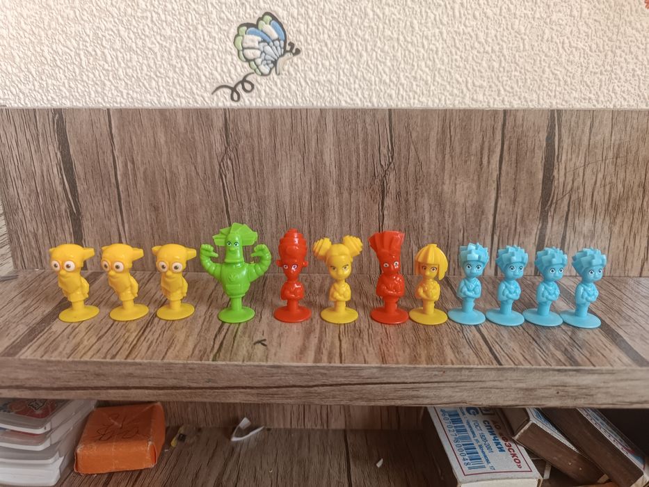Фиксики прилипалы из корзинки