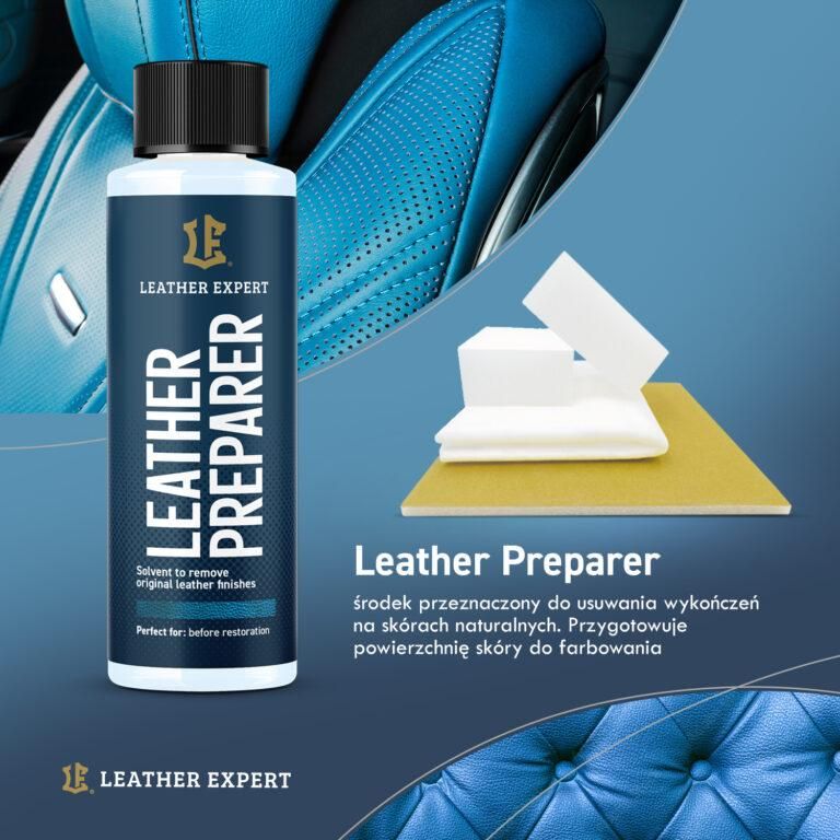 комплект за възстановяване на сив кожен волан leather expert ...