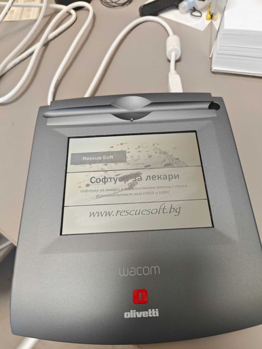 Таблет за подпис на клиент/пациент Wacom STU-500B