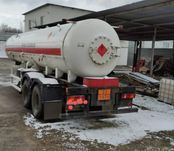 Газовоз полуприцеп объемом 20 кубов