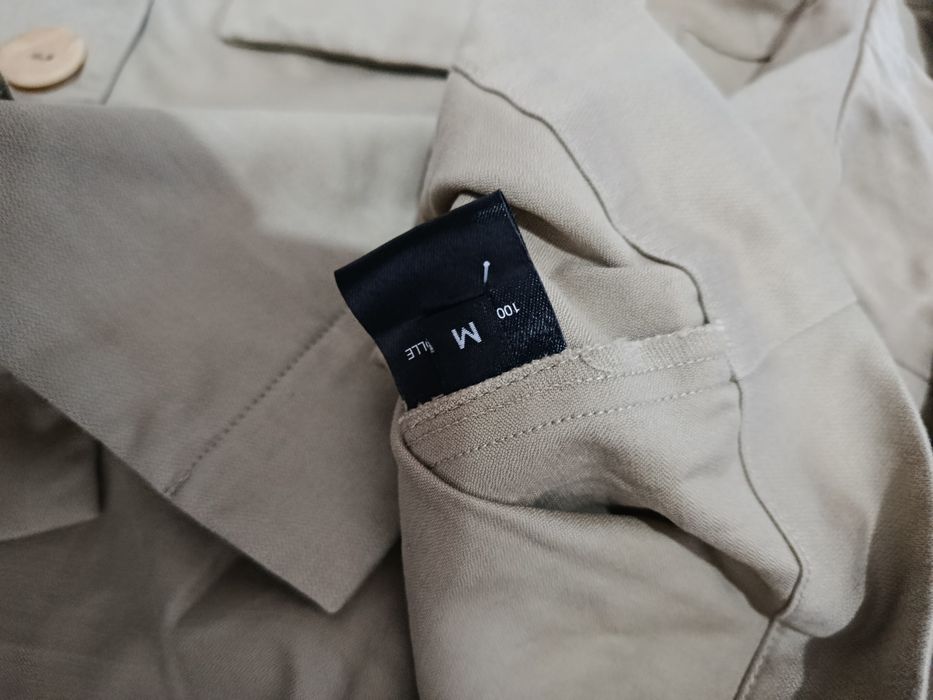 Jacheta Trench scurt bolero crem nou oversize Sonja Marohn mărimea M