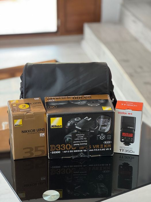 Nikon D3300 - Pachet complet