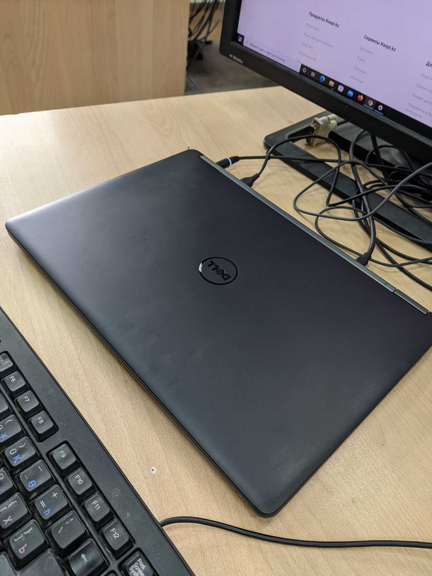 Ноутбук Dell для работы, Core i7, RAM 16, SSD 512