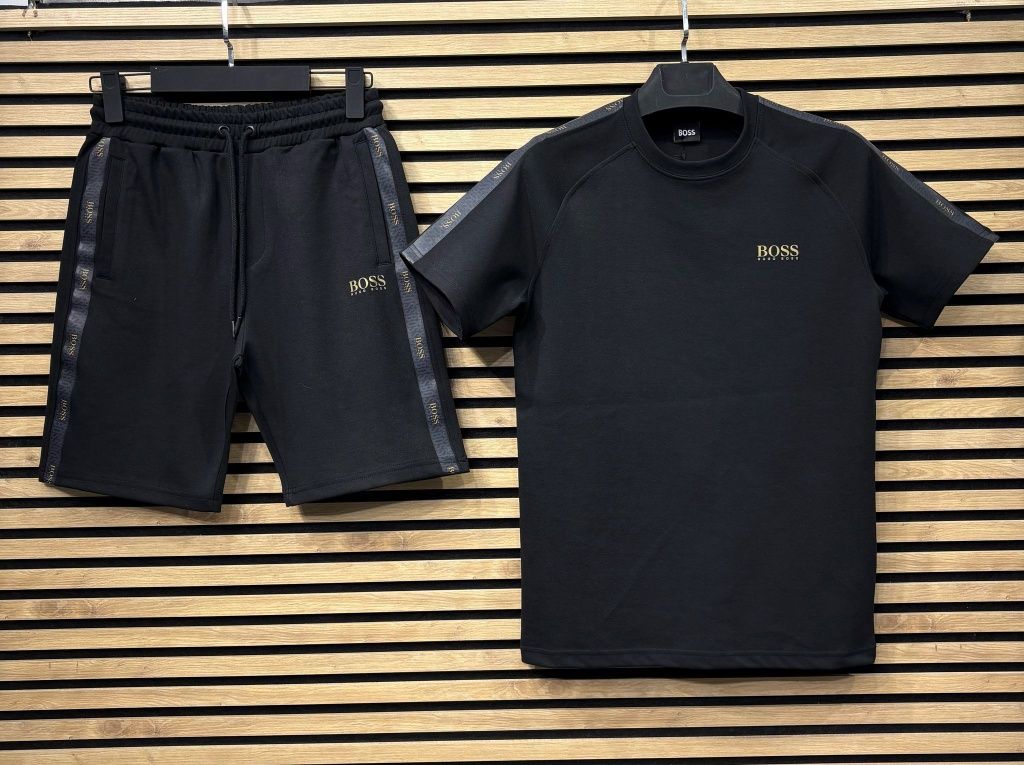 Compleu Hugo Boss ALB/NEGRU Calitate premium
