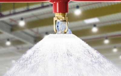 Водяное пожаротушение!